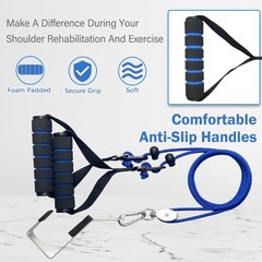 Shoulder Pulley for Physical Therapy, Pulleys for Shoulder Rehab Over Door,