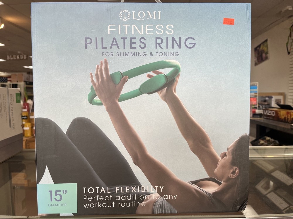 Lomi Fitness Pilates Ring 15″ Exercise Ring Yoga Core Fitness New