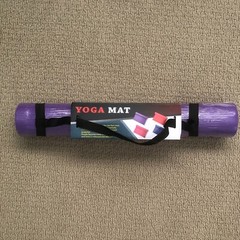 Yoga mat L170 x W61 X 0.4 cm Gym Pilates Meditation Fitness