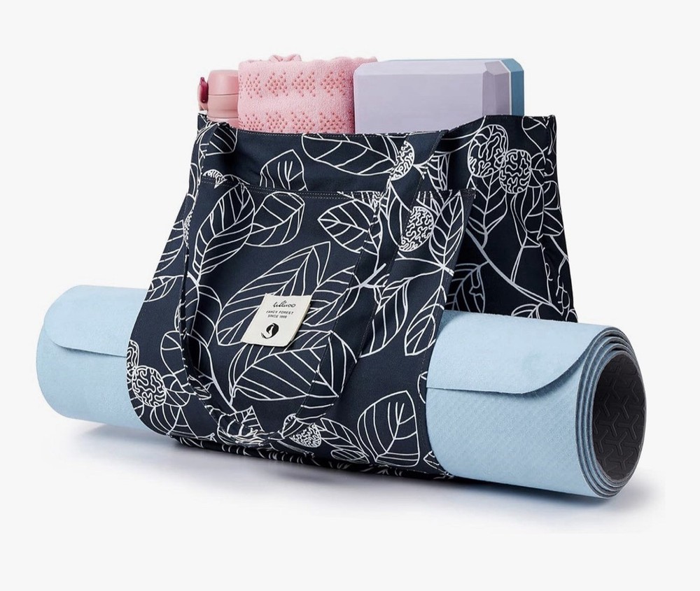 Yoga Bags for Yoga Mats Carrier Carryall Canvas Tote for Pilates Beach Office