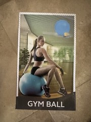 New Yoga Starter Kit 4Pc Set: Yoga Mat, Stretch Band, Ball+Pump