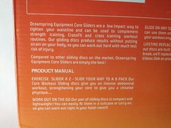 Exercise Sliding Disks Black Color For Yoga Exercises