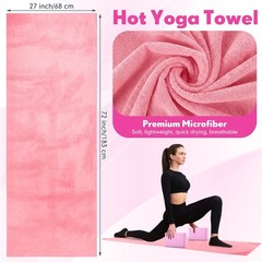 14 Pcs Yoga Kits for Home Workouts Pilates Equipment Set for Women Beginners,…