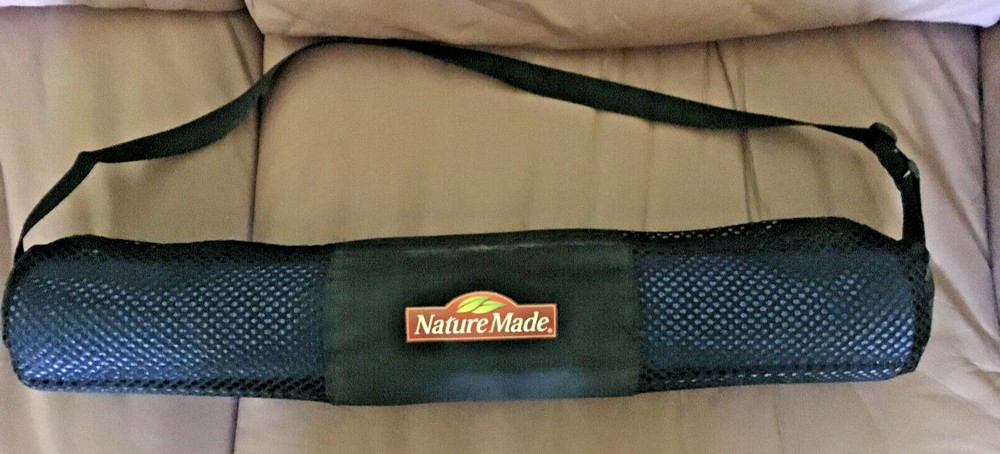 Hit Sport Yoga Mat & Carrying Case Nature Made Blue #6050