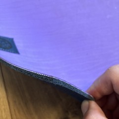 Manduka eKO Lite 4mm Yoga Mat 71” Purple Non-Slip Ultra Grip Natural Rubber