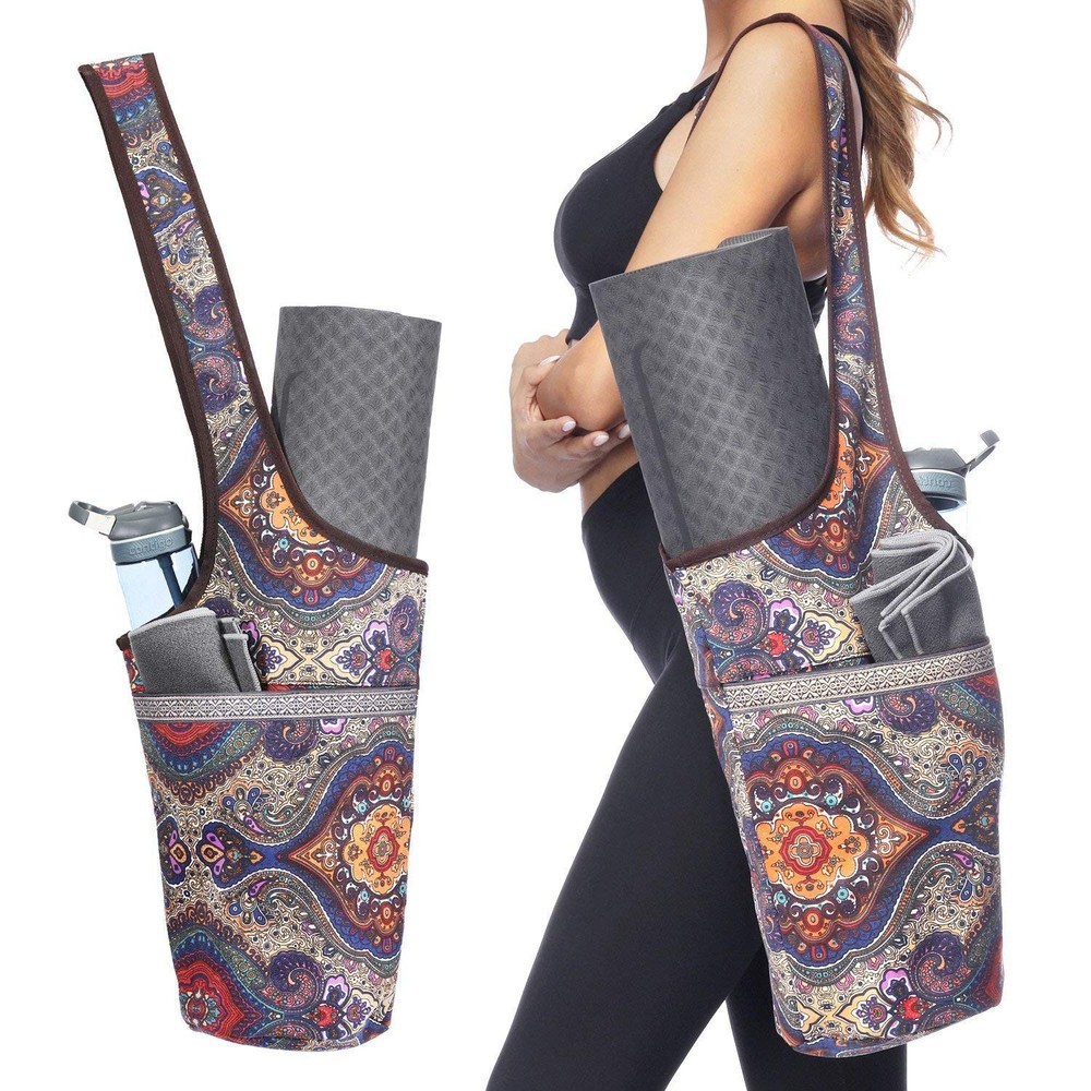 ANIWEY Entiforry Yoga Mat Bag with Large Size Pocket One Size, Ancient Totem