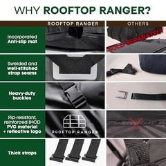 Car Rooftop Soft Shell Cargo Carrier, 100% Waterproof – Car 21 Cubic Feet