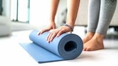 Thick Yoga Mat Exercise Fitness Pilates Camping Gym