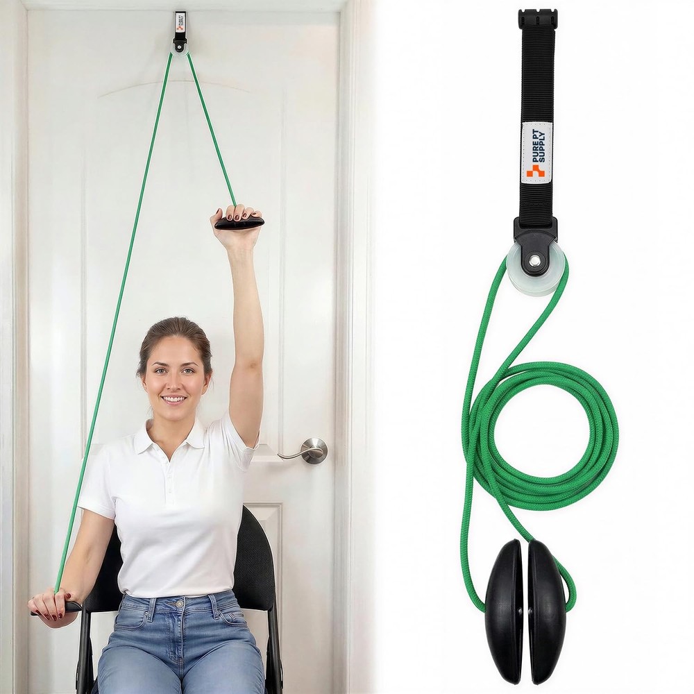 PurePT Premium Shoulder Pulley for Physical Therapy – Premium Nylon & Strong …