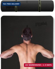 Gogokiwi Extra Wide Yoga Mat for Men Women (72″L x 36″W) Non Slip Fitness & Exer