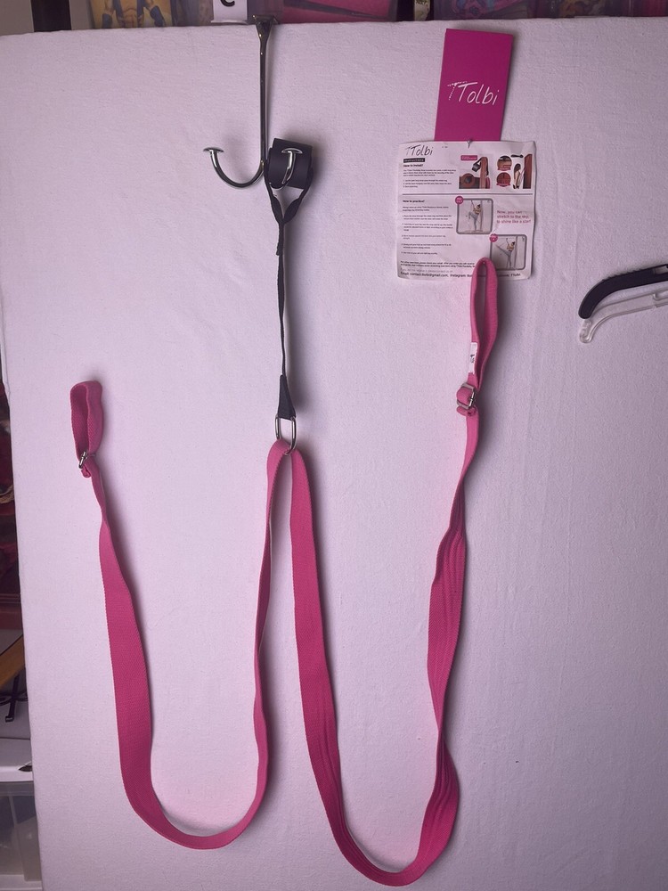 TTolbi Door Flexibility Adjustable Stretcher Strap-Rose Flexibility Training Set