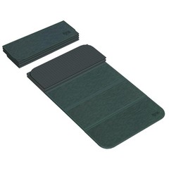 1/2 Inch 70″x24″ Foldable TPE Yoga Mat, Thick Non Slip Pilates Mat