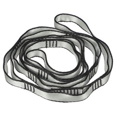 25KN Daisy Chain Yoga Extend Belt 1.5M, Climbing Straps for Exercise, Grey