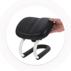 Portable Folding Meditation Bench with Cushion and Stable Frame for Home Prayer