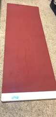 Yogifi gen 2 yoga mat red colour yoga matt for yoga posture guided yoga classes 