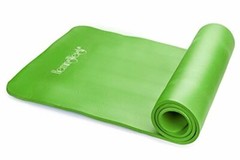 HemingWeigh 1/2-Inch Extra Thick High Density Exercise Yoga Mat with Carrying St