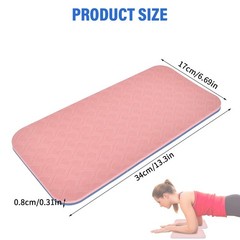 2Pcs Knee Pillow Yoga, Fitness Yoga Knee Pads Non Slip Yoga Mats TPE…