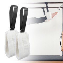 2x Pilates Straps for Reformer Yoga Straps Flexible Support Comfortable Pilates