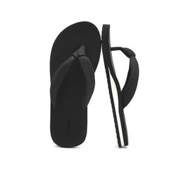 Flip Flops for Women,Yoga Mat Flip Flops Women,Beach Thong Sandals for 8 Black
