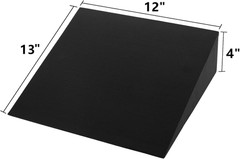 2 Pack Yoga Foam Wedge, 13″ EVA Foam Calf Stretch Slant Board for Lower Leg S…