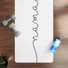 Namaste Rubber Yoga Mat Slip Resistant for Beginners Lightweight