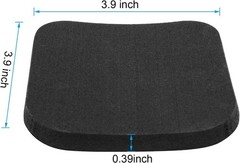 4Pcs Treadmill Mats, High Density Equipment Pads Noise Reduction for Floor