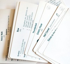 1994 Yoga Cards Set Create Your Own Program Vintage With Booklet Complete E57