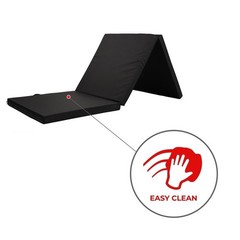 Tri-Fold Exercise Mat Yoga Pilates Gym Fitness Stretching Core Workouts New