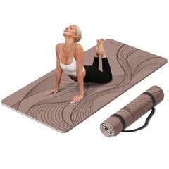 Extra Thick Non-Slip Yoga Mat 72″x36″ for Home, Gym, or Studio Workouts