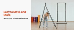 Yoga Stand Frame, 9.6 ft Aerial Silk Swing Stand, Max 551.2 lbs Load Capacity,