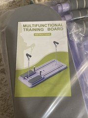 Pilates Reformer Board Set 5 in 1 Foldable Sliding Workout Home Gym New