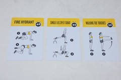 Bodyweight 3.5″ x 5″ Exercise Cards 62 Exercise & Stretch + 7 Workouts & Goals