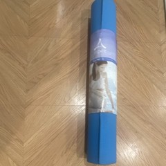 Aspire Non-Slip Foam Yoga Mat Blue 68×24 in