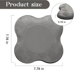Yoga Knee Elbow Cushions Thick Foam Support Pads for Pilates Exercise