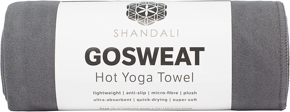 Gosweat Non-Slip Hot Yoga Towel with Super-Absorbent Soft Suede Microfiber in Ma