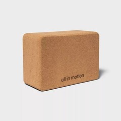 Cork Yoga Block – Brown : Tan Cork Accessory