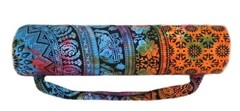 Indian Rainbow Elephant Mandala Bags Shoulder Strap Yoga Mat Carrier Yoga Bag US