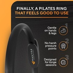 Pilates Ring 13 Inch Medium Resistance Magic Circle Inner Thigh Exercise
