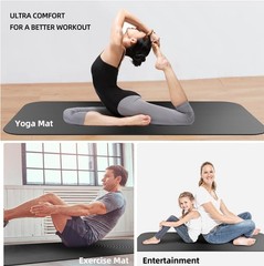 Treadmill Mat,Bike Mat Compatible with Peloton Bike Elliptical Treadmill,Folding