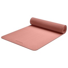 Zuma Yoga Mat 6mm Thick Non-Slip TPE Exercise Mat | Cushioned Workout Mat Rose