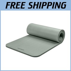 Solana Yoga Mat 1″ Thick – Non Slip for Pilates & Stretching=