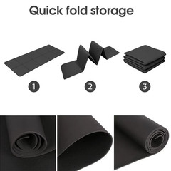 Yoga Mat Sports Fitness EVA Comfortable Foam 3Mm Thick Yoga Mat Sports Yoga and
