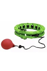 weighted hula hoop Exercise Fitness workout Ring Hoola & 1 Ball