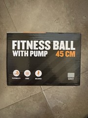 New Yoga Starter Kit 4Pc Set: Yoga Mat, Stretch Band, Ball+Pump