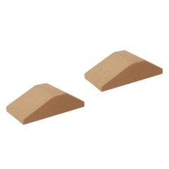 Kisangel 2pcs Squat Block Squat Incline Board Squat ramp tibialis Trainer Hip…