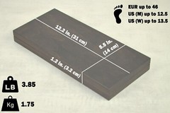 Sadhu Board Yoga Nails for Begginer & Advanced Wenge Color