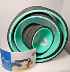 Chirp Wheel+ 3-Pack Foam Roller Set – Yoga, Back Pain Relief, Posture Corrector