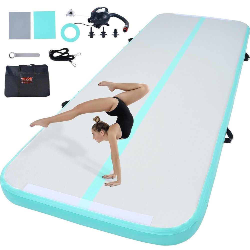 Gymnastics Air Mat, 4 inch Thickness Inflatable Gymnastics Tumbling Mat, Tumble