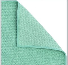Hot Yoga Towel Mat Sized Microfiber Super Absorbent 24×72 Jade Green