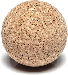 Cork Yoga Massager Ball – 2.4″ Therapy | Release Stress, Tension &
